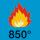 Flamhärdig 850 °C