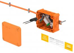 Funktionsgarantisystem kabelgrendosor FireBox T-serien