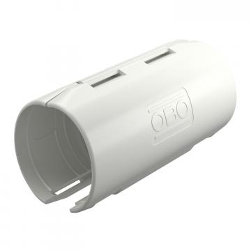 Quick-Pipe skarvmuff, vit