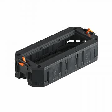 Universalhållare UT3, med täckplatta för Modul 45®-enheter, systemlängd 165 mm