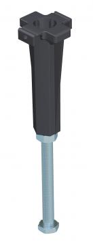 Höjdjusteringsenhet för lockkonsol, kanalhöjd 100–175 mm