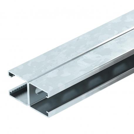 Montageskena MS4182, slits 22 mm, dubbel, FT, perforerad