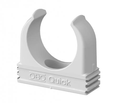 Quick-hållare, flamhärdig, vit M40