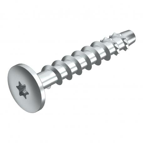 Ankare MMS-plus MS 7,5x50 för montageskena, med platt kullrigt huvud 50 | 7,5 x 50 | 6 | 17 | Torx