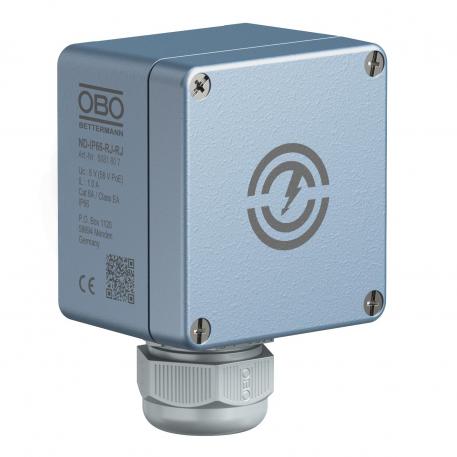 Net Defender: Överspänningsskydd för höghastighetsnätverk upp till 1 GBit (klass EA/CAT6A 8 | Finskydd, 8 ledare + skärm |  | 58 | RJ45 8(8)