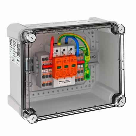 Generatorkopplingslåda typ 1+2 för 4 strings