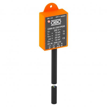 Överspänningsskydd för LED-system ÜSM-20-230I1PE65