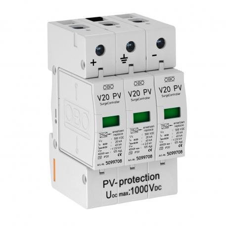 Överspänningsskydd V20 2-PH-1000