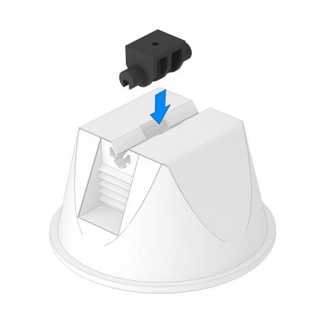Adapter till universal för takledningshållare typ 165/MBG Rd 8