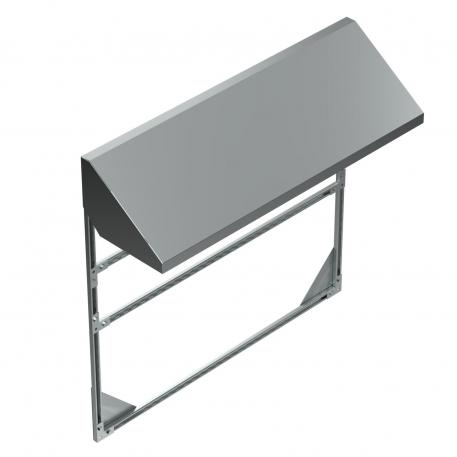 Inverter frame for wall mounting.