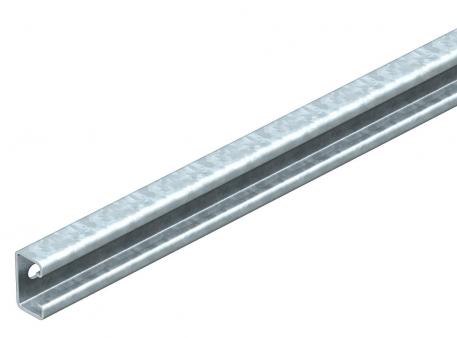 Skena MS4022, tung, slits 18 mm, vfz (FT) 492 | 40 | 22,5 | 2 | varmförzinkad