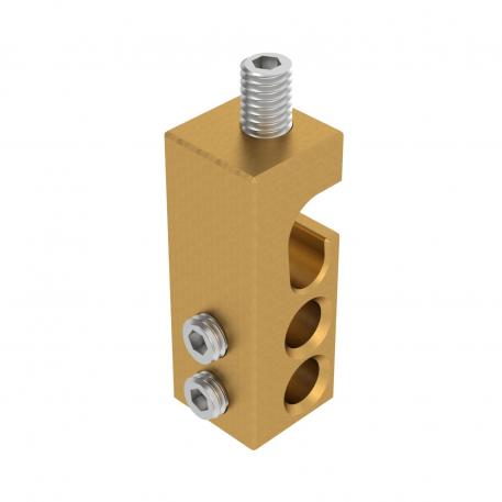 Anslutningsklämma, 1-vägs 15 | 25 | Enkel | Mässing