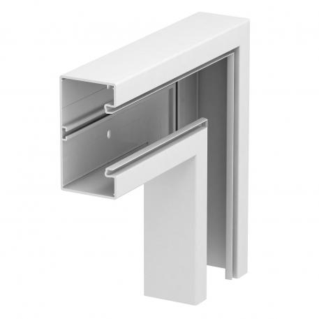 Flat vinkel, neråtgående, för installationskanal Rapid 80, typ GKH-70130