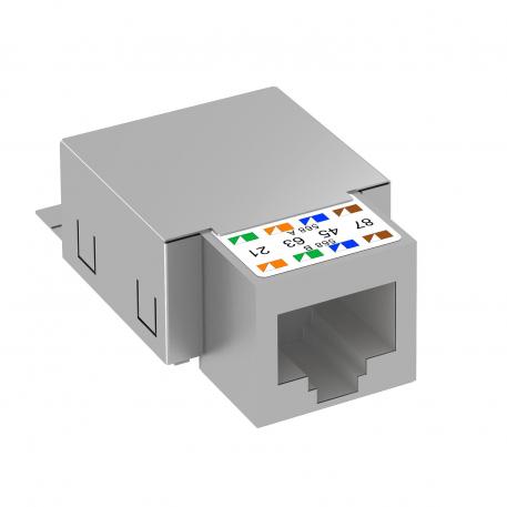Datajack modul RJ45, kat. 5e, skärmad Typ RM | ja