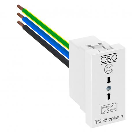Överspänningsskydd för Modul 45 med optisk signal