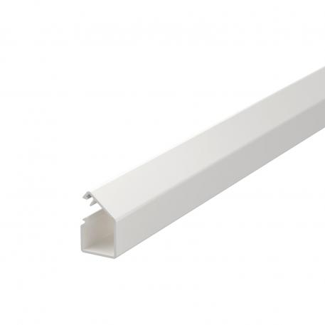 Minikanal med tejp och ledbart lock MD12 2000 | 12,5 | 12,5 | helvit; RAL 9010
