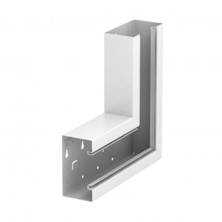 Flat vinkel, symmetrisk, neråtgående, dubbel, för installationskanal Rapid 80, typ GS-S70130