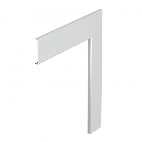 Flatvinkelöverdel, aluminium 76,5