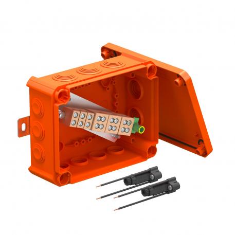 FireBox T100 med instickstätningar, 2 säkringshållare