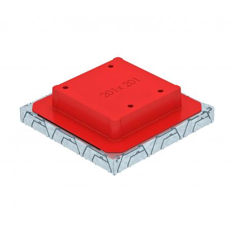 Golvkopplingsdosa UDS4 för PVC-kanal 