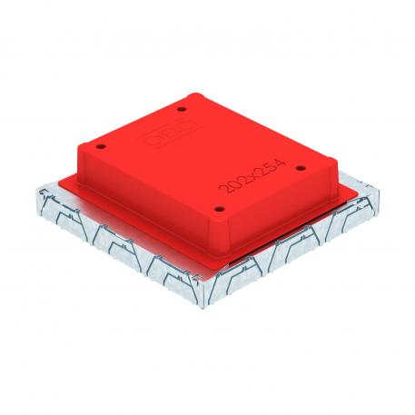 Golvkopplingsdosa UDS6 för PVC-kanal 