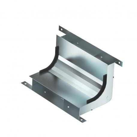 Vertikalböj, 2-plans, kanalhöjd 38 mm 250 | 2