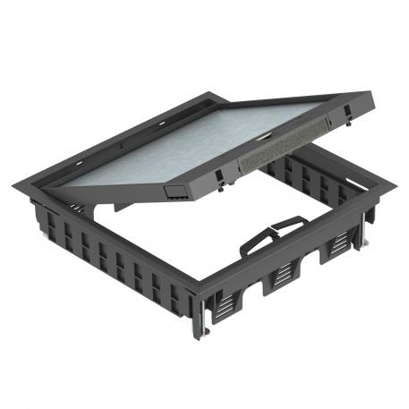 Apparatinsats GES9-3B med greppbygel 5 | 9 | Greppbygel | grafitsvart; RAL 9011