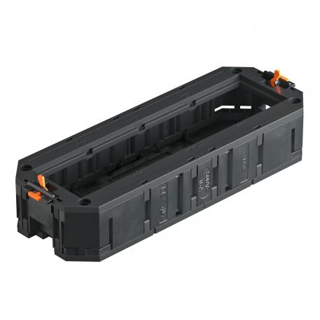 Universalhållare UT4, med täckplatta för Modul 45®-enheter, systemlängd 208 mm 208