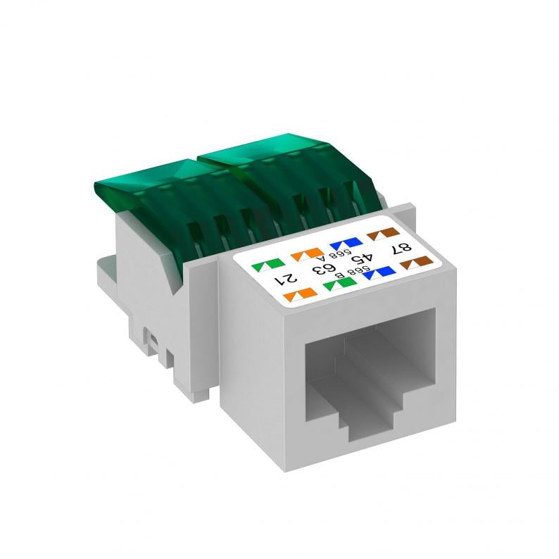 Nej Artist Datajack modul RJ45, kat. 5e, oskärmad